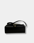 Rylan Small Satchel with Flat Handle in Black