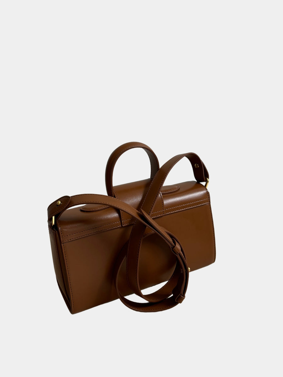 Rylan Small Satchel in Cognac