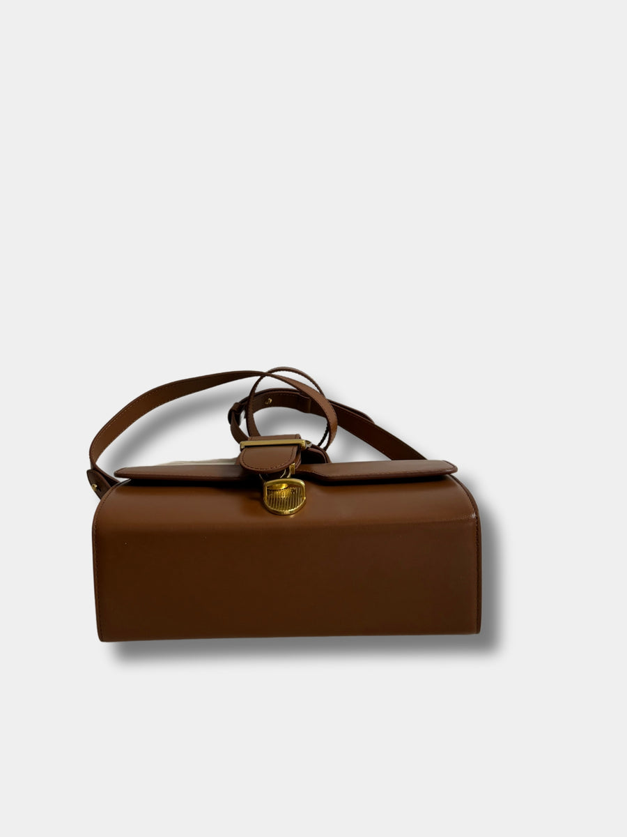 Rylan Small Satchel in Cognac