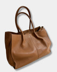 Rylan Large Tote in Caramel