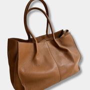 Rylan Large Tote in Caramel