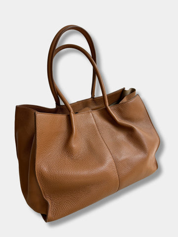 Rylan Large Tote in Caramel