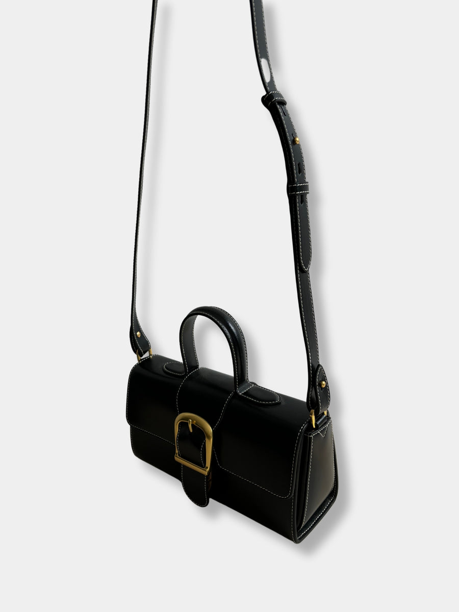 Rylan Small Satchel in Black