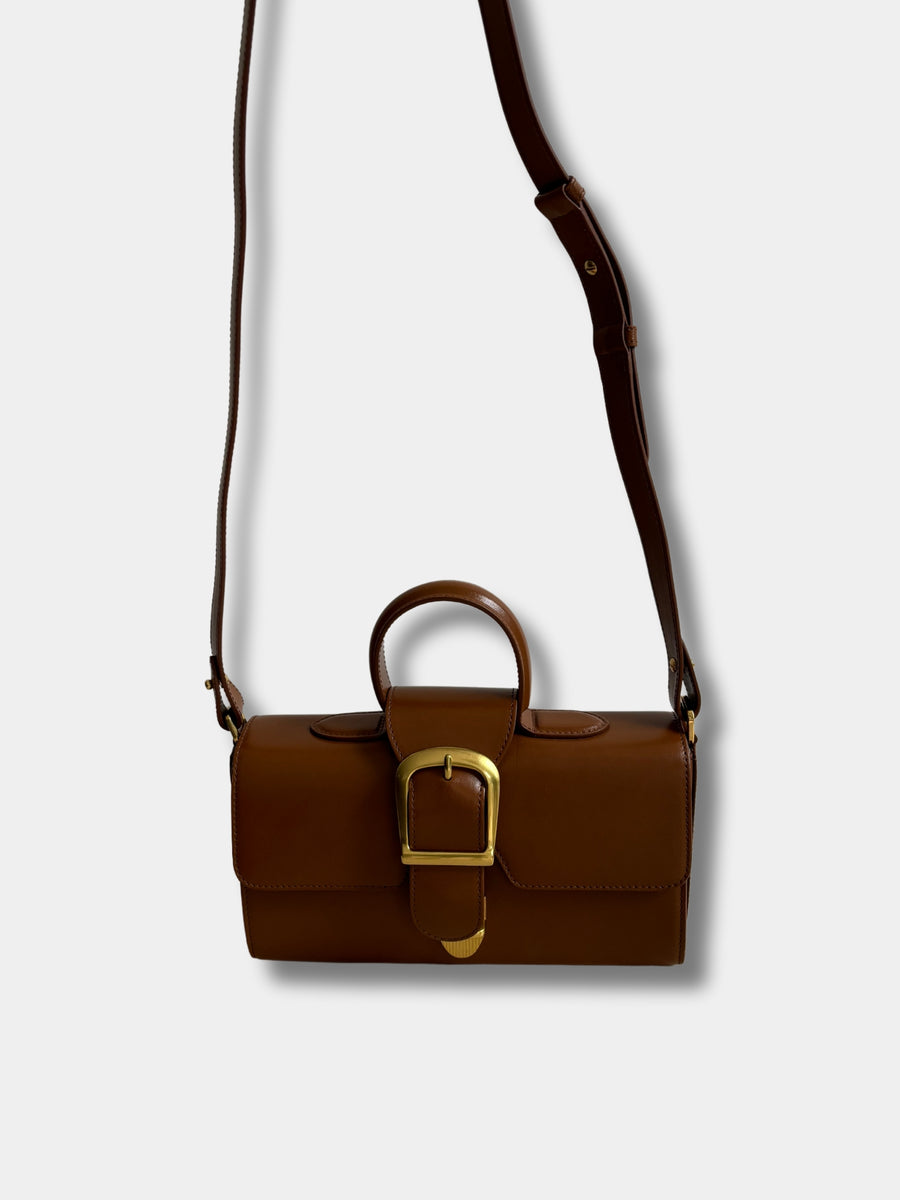 Rylan Small Satchel in Cognac