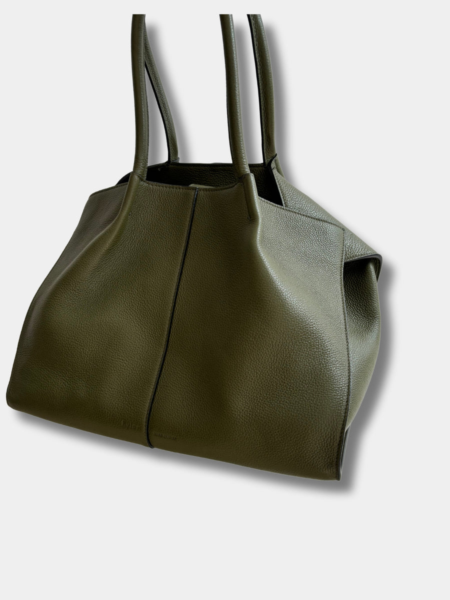 Rylan Large Tote in Forest Green