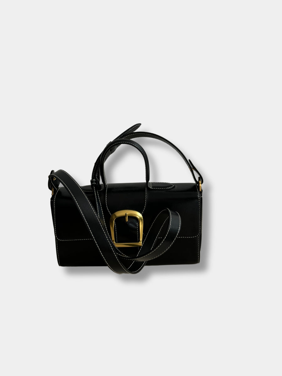 Rylan Small Satchel in Black