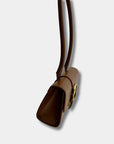 Rylan Long Handle Small Satchel in Cognac