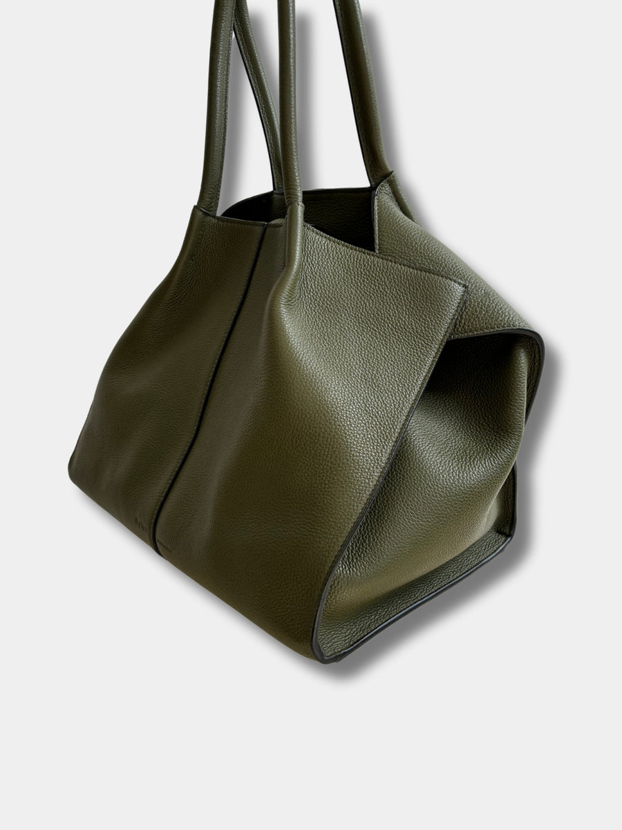 Rylan Large Tote in Forest Green