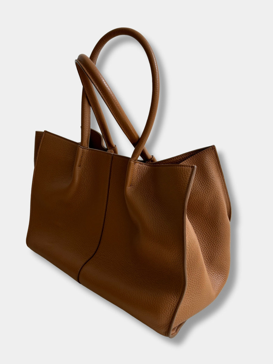 Rylan Large Tote in Caramel