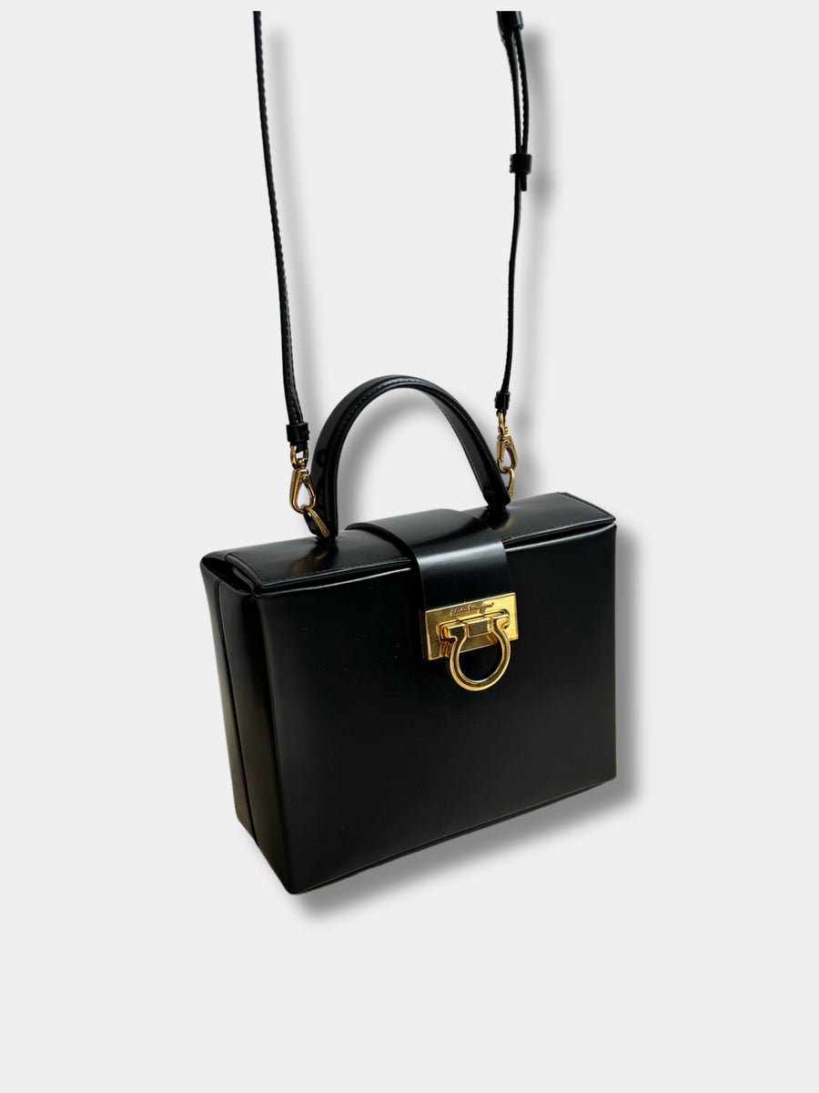 Ferragamo Gancini Top Handle Bag