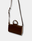 Rylan Small Satchel in Cognac