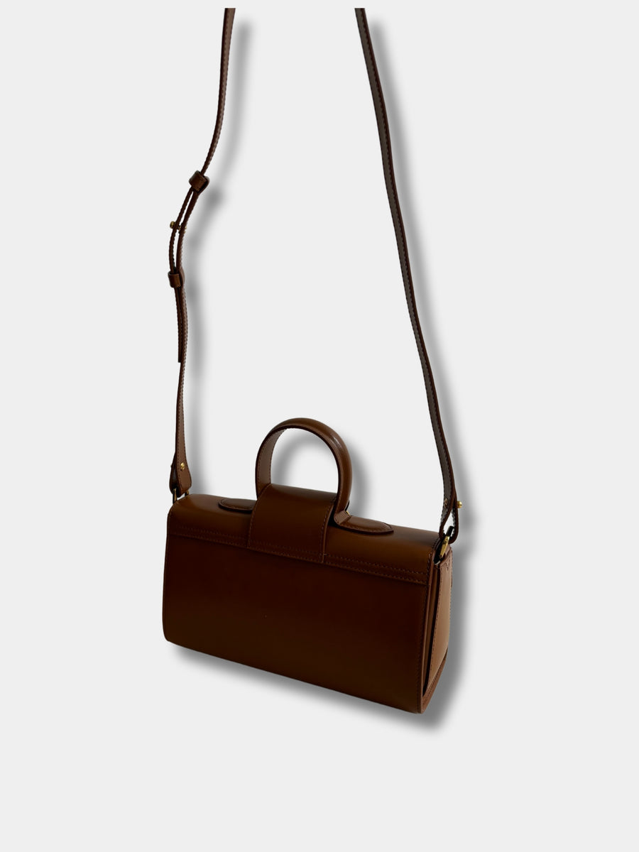 Rylan Small Satchel in Cognac