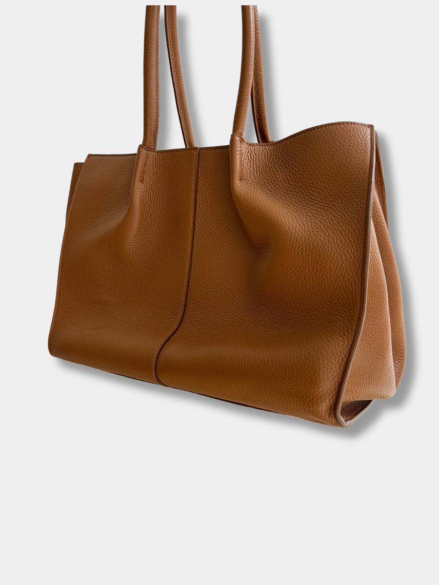 Rylan Large Tote in Caramel