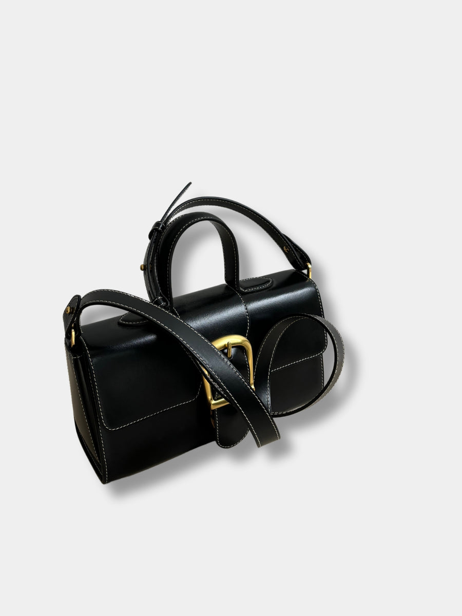 Rylan Small Satchel in Black