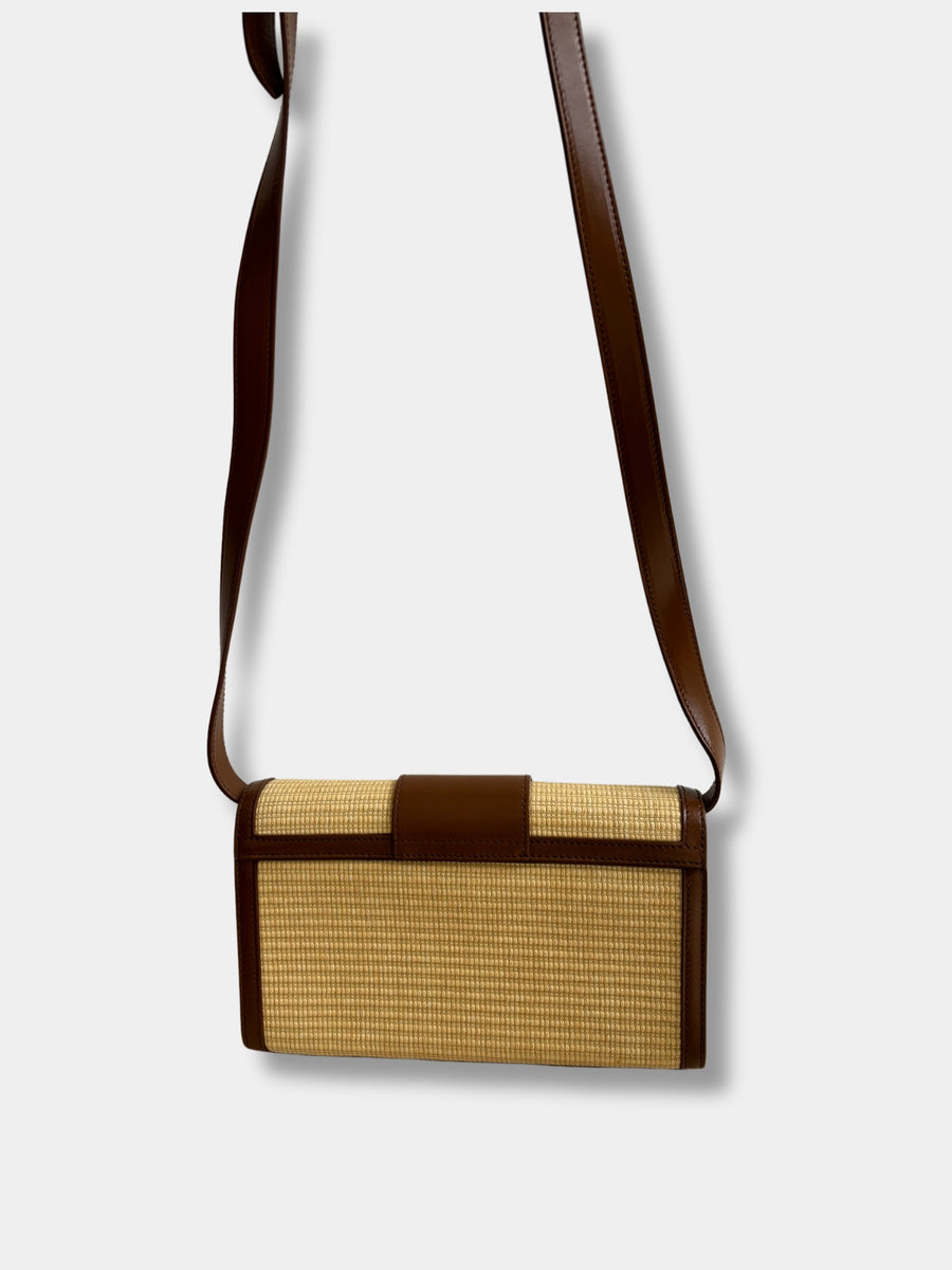 Rylan Small Rattan Satchel