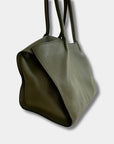 Rylan Large Tote in Forest Green