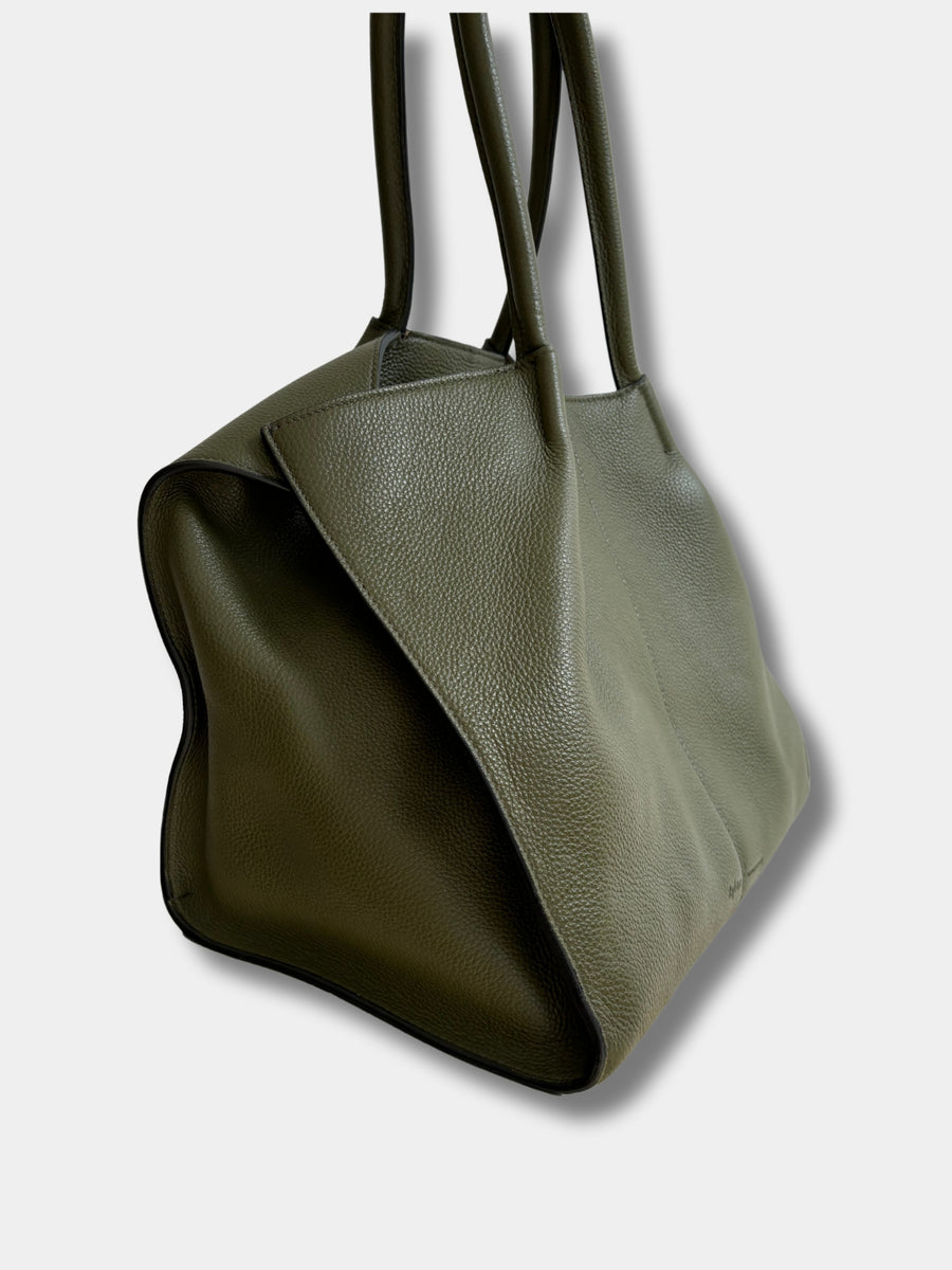 Rylan Large Tote in Forest Green