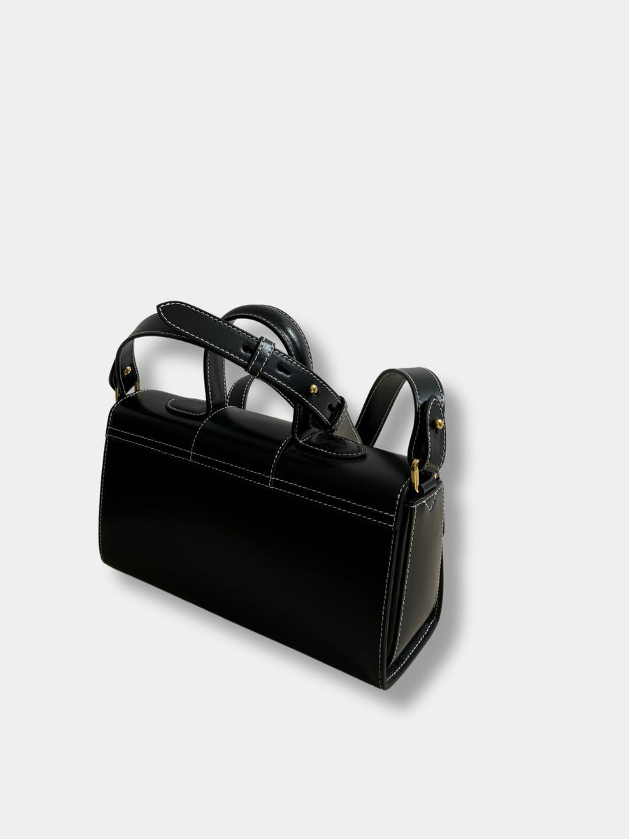 Rylan Small Satchel in Black