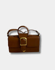 Rylan Small Satchel in Cognac