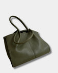 Rylan Large Tote in Forest Green