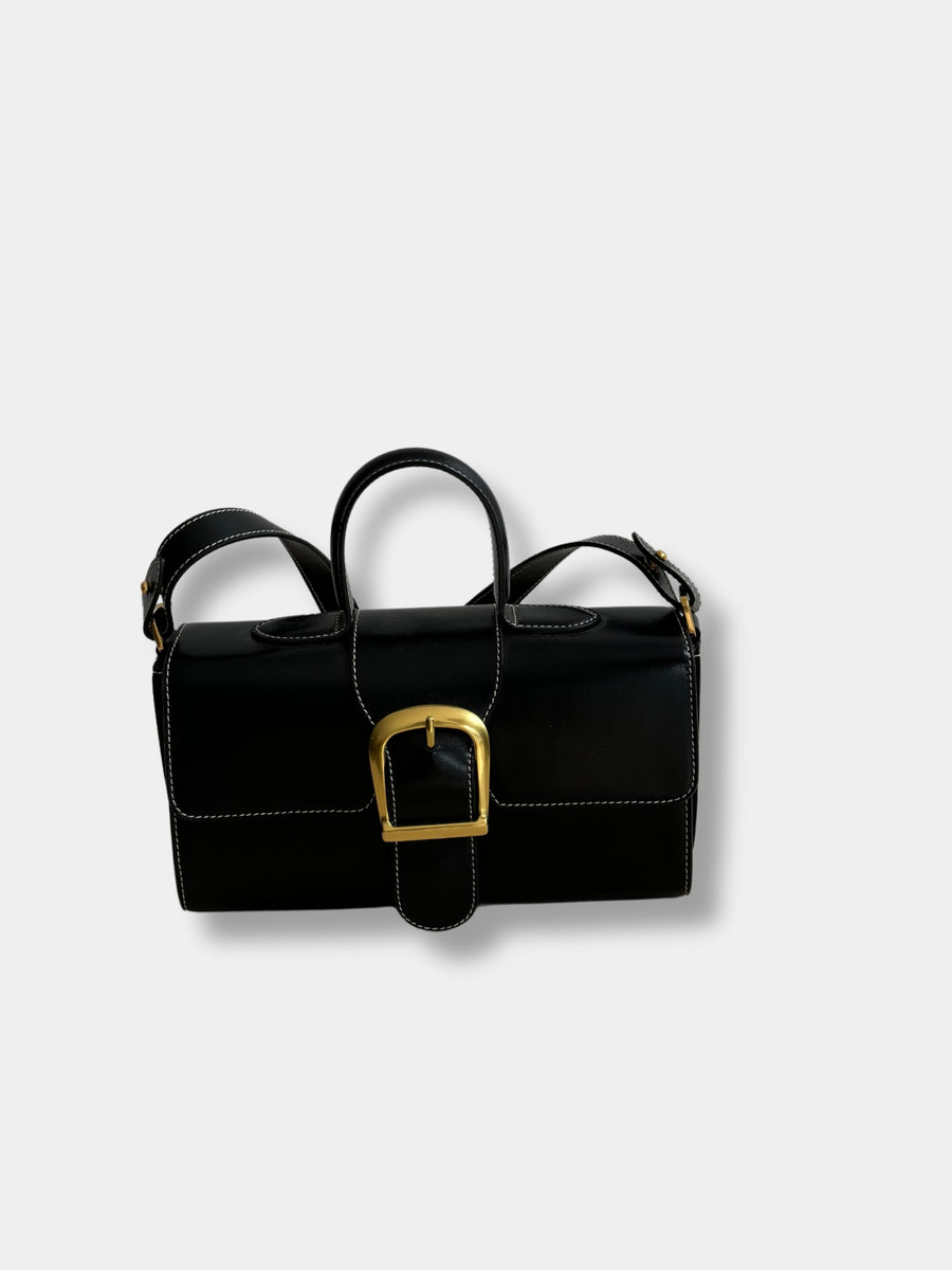 Rylan Small Satchel in Black