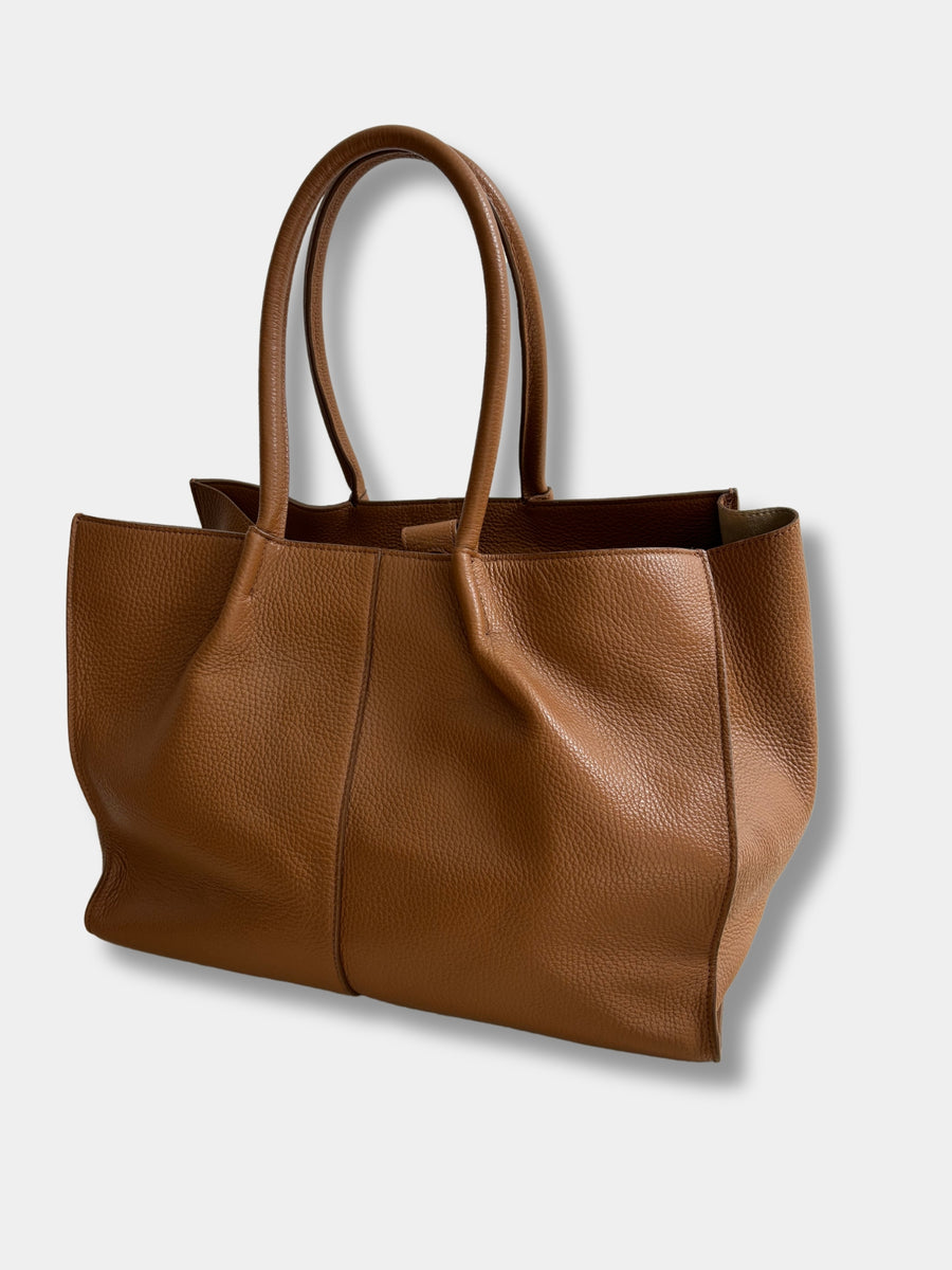 Rylan Large Tote in Caramel