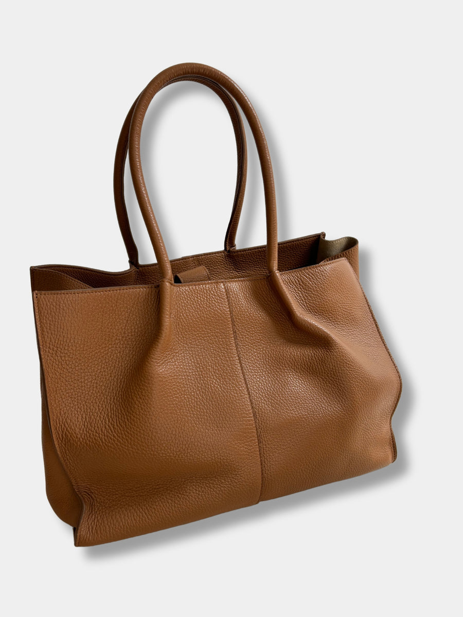 Rylan Large Tote in Caramel