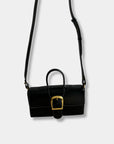 Rylan Small Satchel in Black