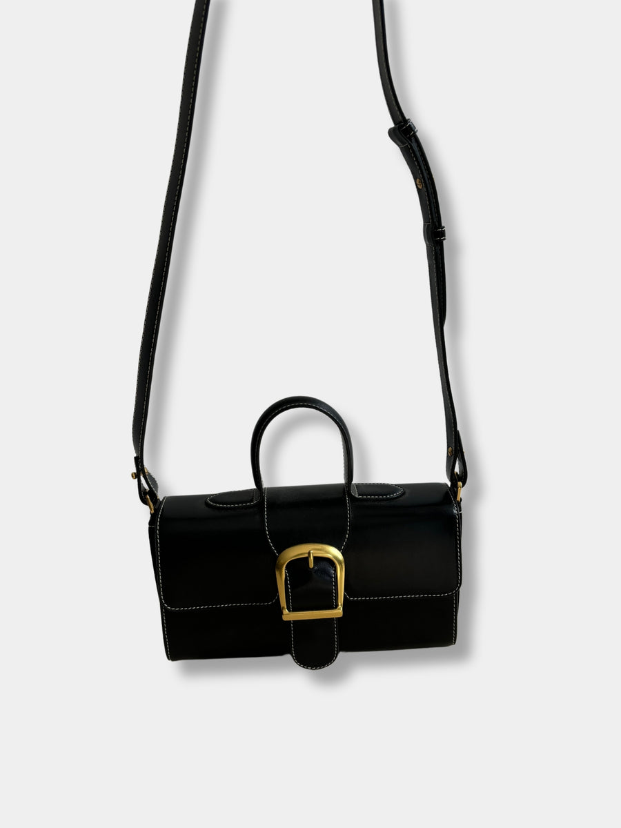 Rylan Small Satchel in Black