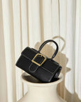 Rylan Small Satchel in Black