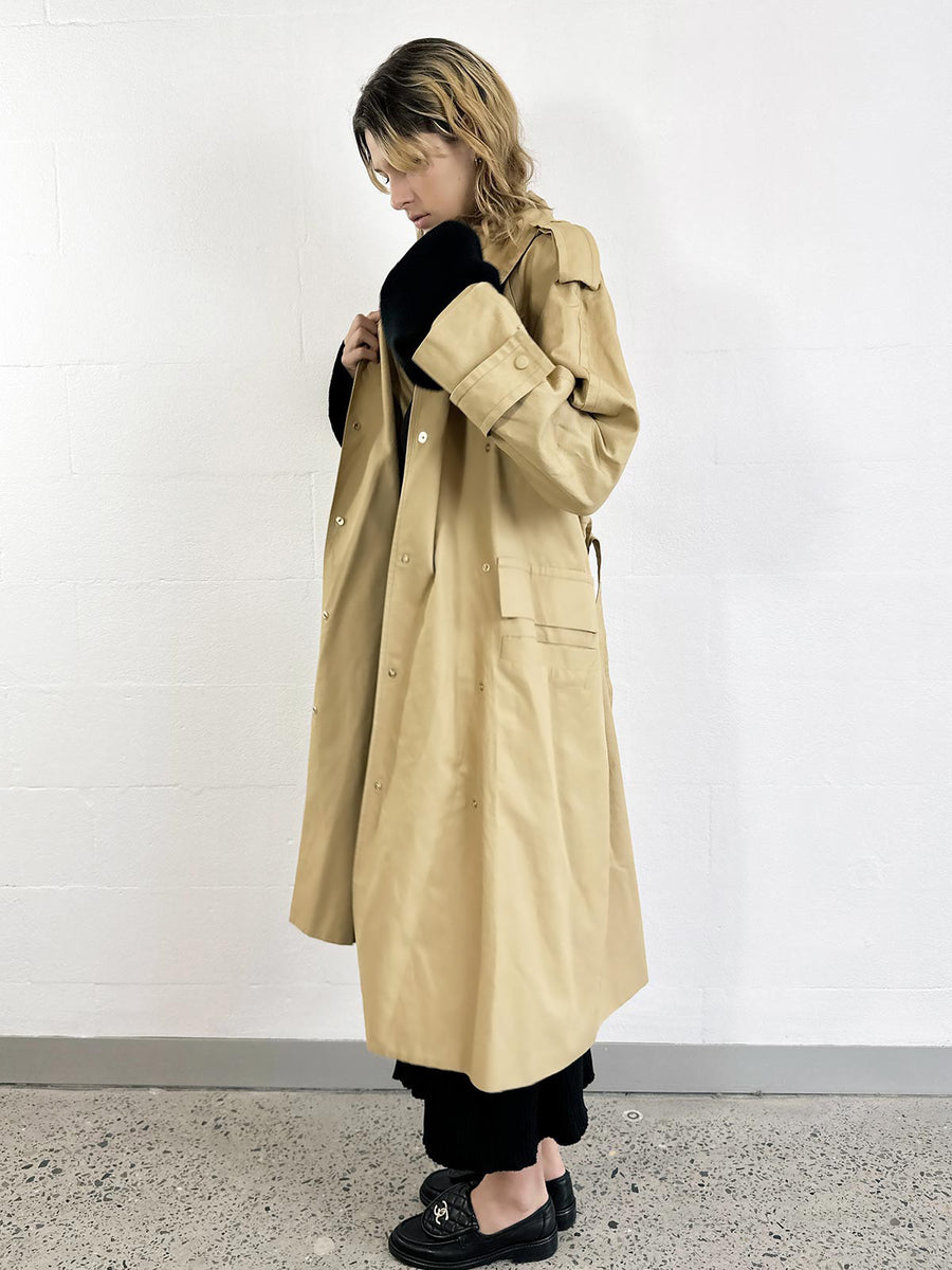 Oroton Camel Trench