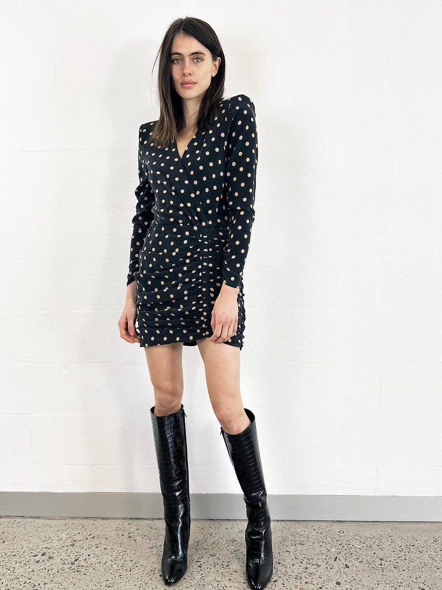 Bec & Bridge Long Sleeve Mini Dress