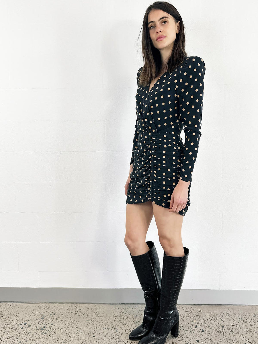 Bec & Bridge Long Sleeve Mini Dress