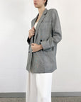 Max Mara Checked Blazer