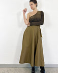 Artclub Wrap Maxi Dress