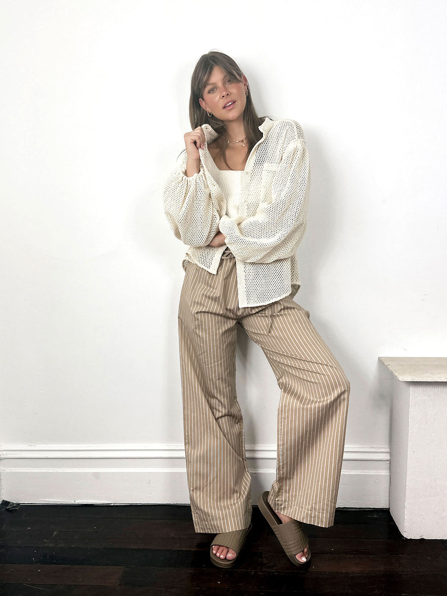 Matteau Relaxed Stripe Trouser