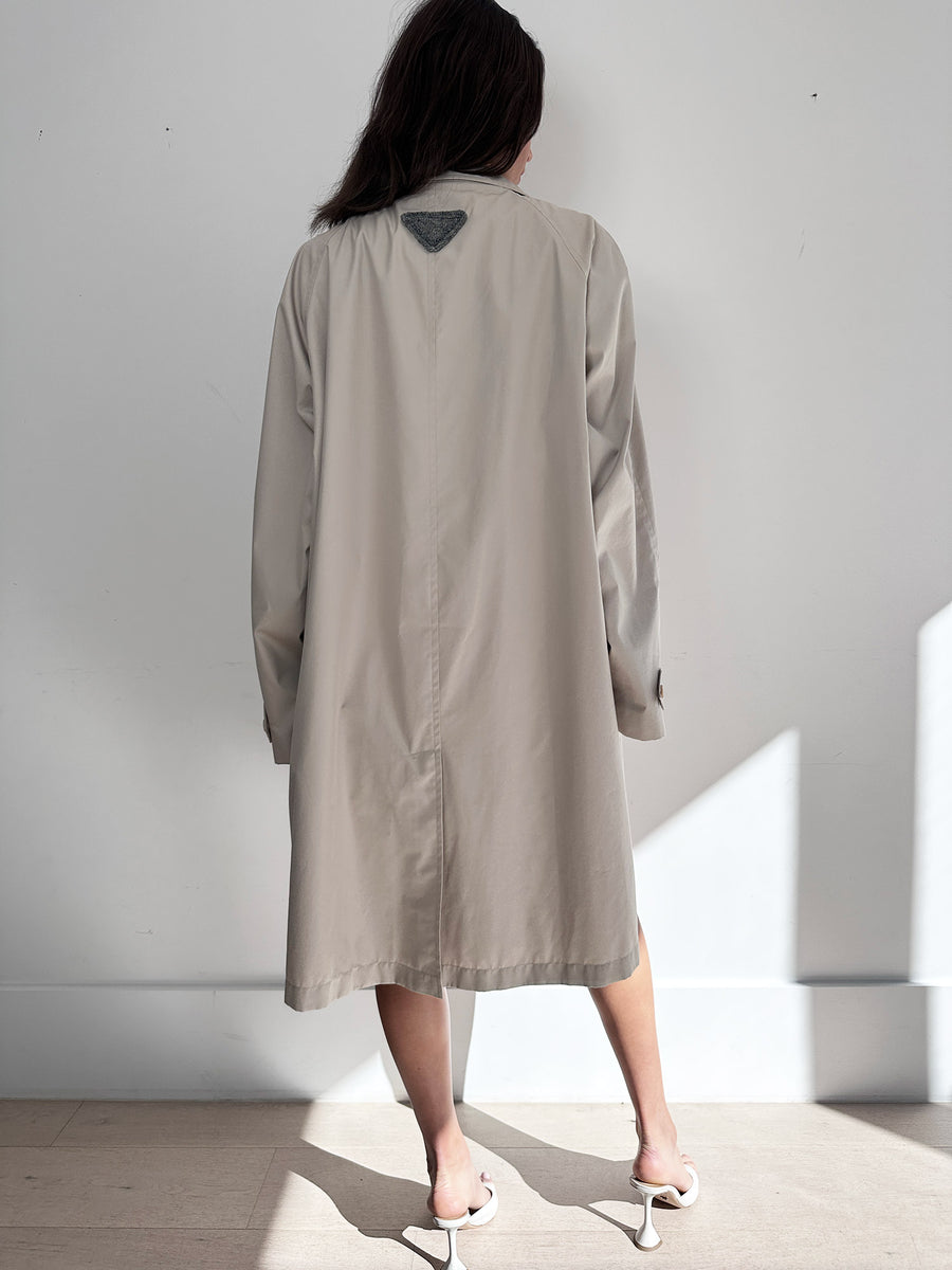 Prada Panama Trench Coat