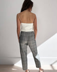 Viktoria & Woods Check Cropped Pants