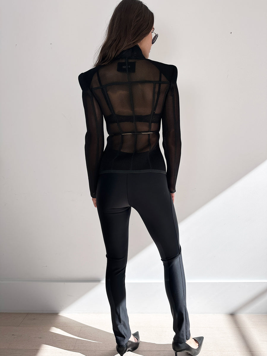 Fendi Micro-Mesh Jacket