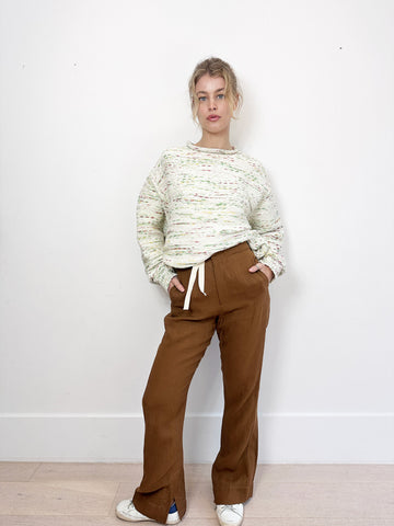 Bassike Tailored Linen Pants