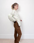 Bassike Slubbed Linen Split Hem Pant