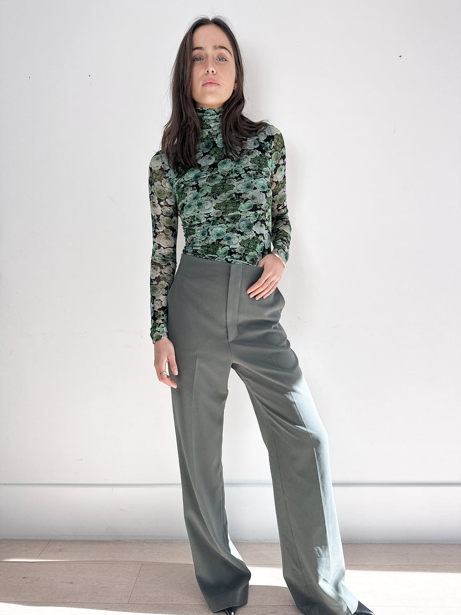 Scanlan Theodore Tailored Crepe Trouser