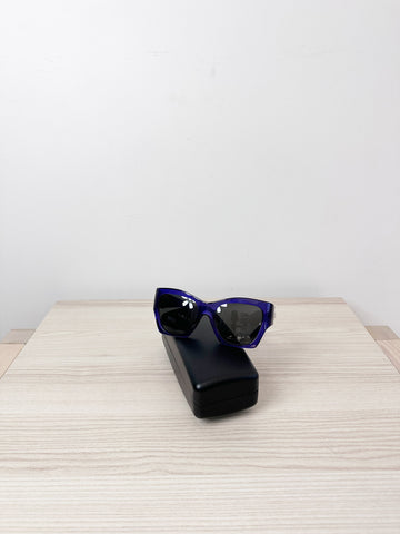 Versace Transparent Purple Sunglasses