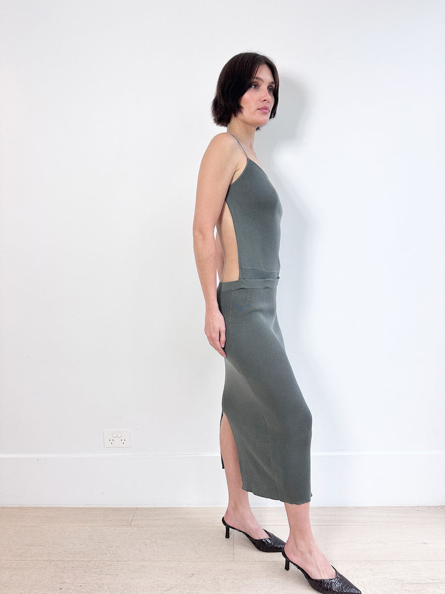 St. Agni The Two Part Knit Dress