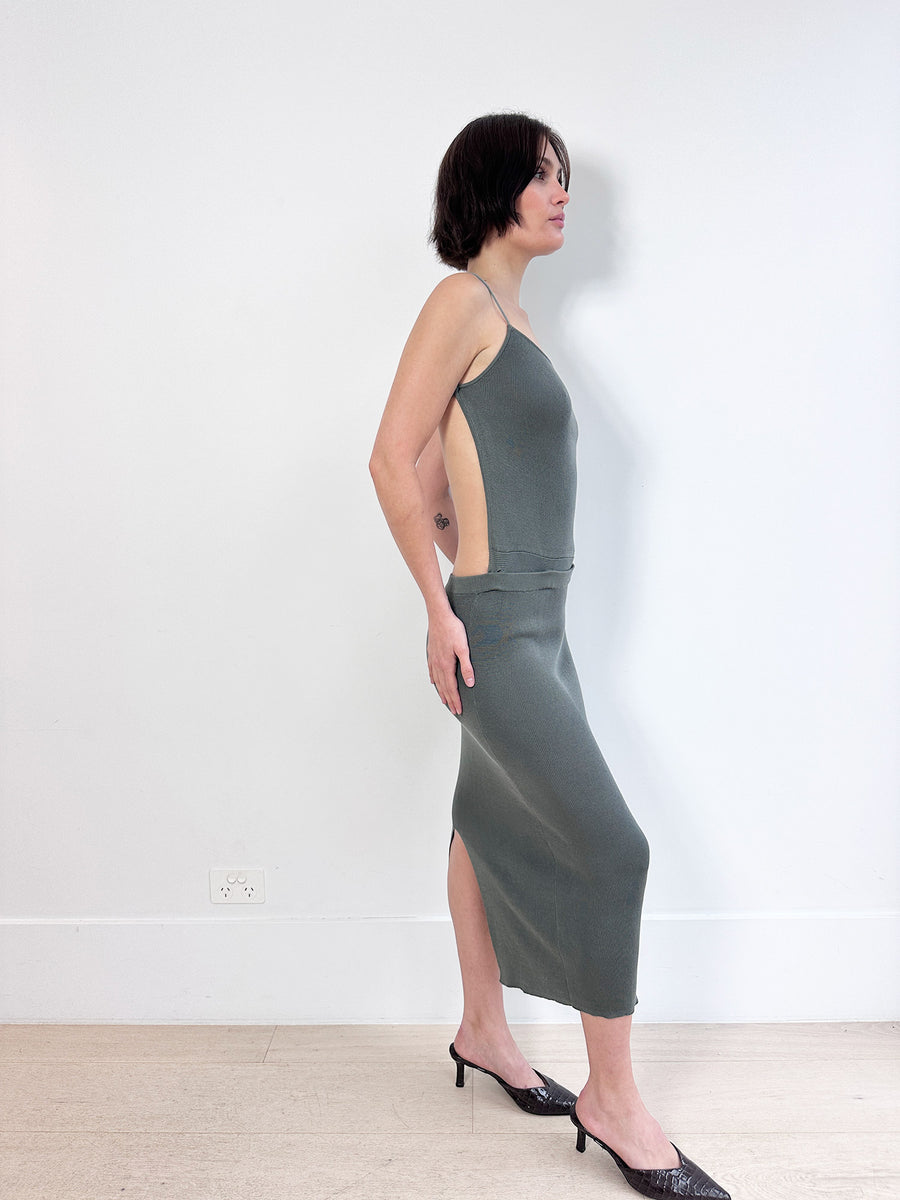 St. Agni The Two Part Knit Dress