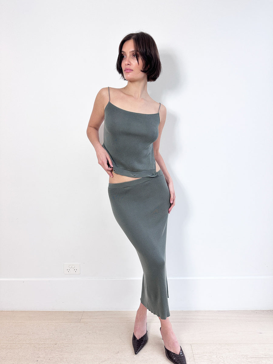 St. Agni The Two Part Knit Dress