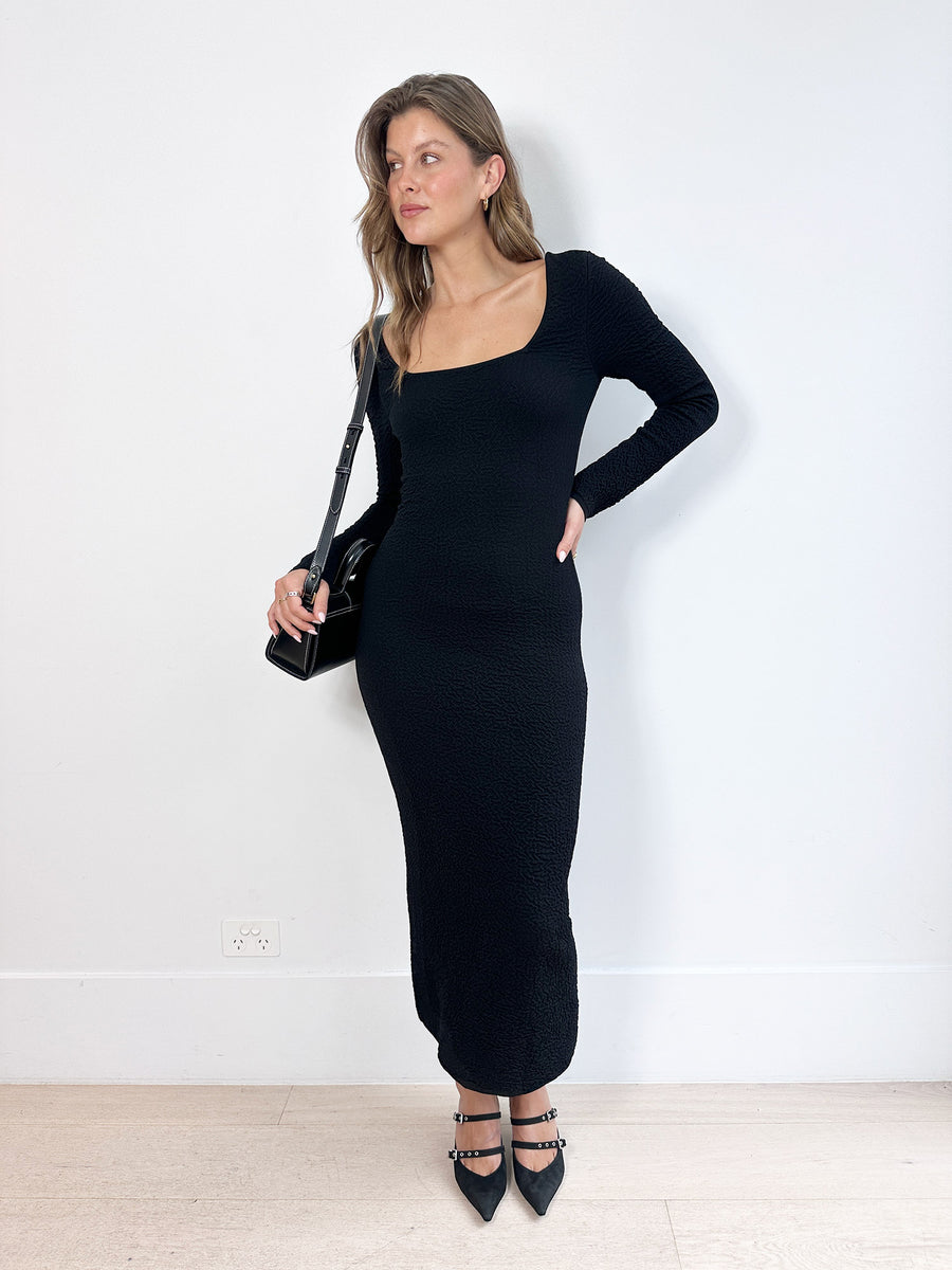 Aje Echo Bubble Body Dress