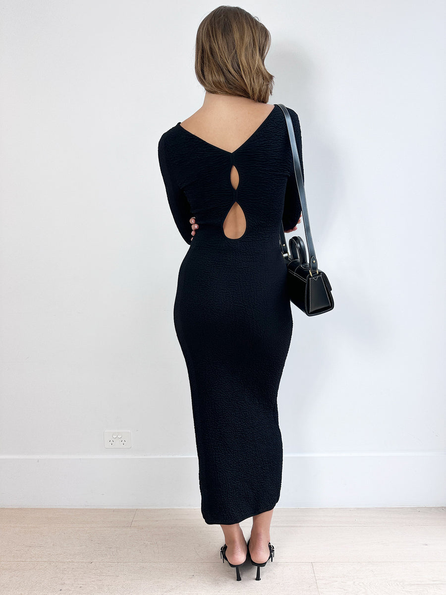 Aje Echo Bubble Body Dress