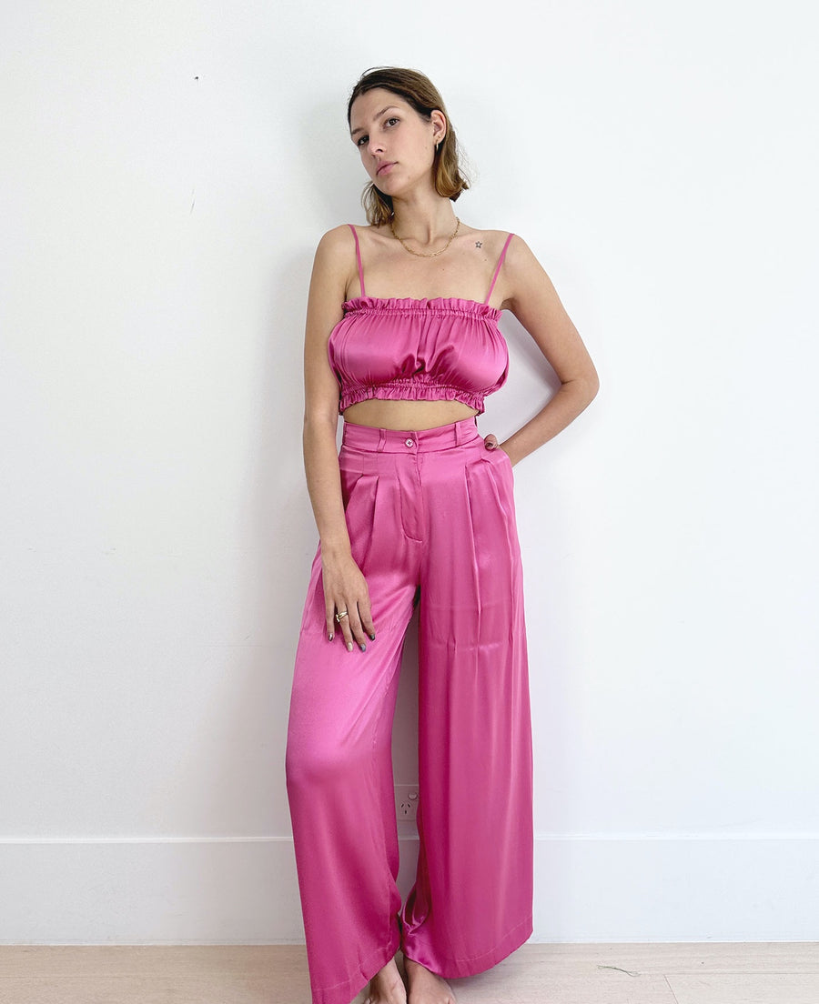 Maison Essentiele Silk Satin Set