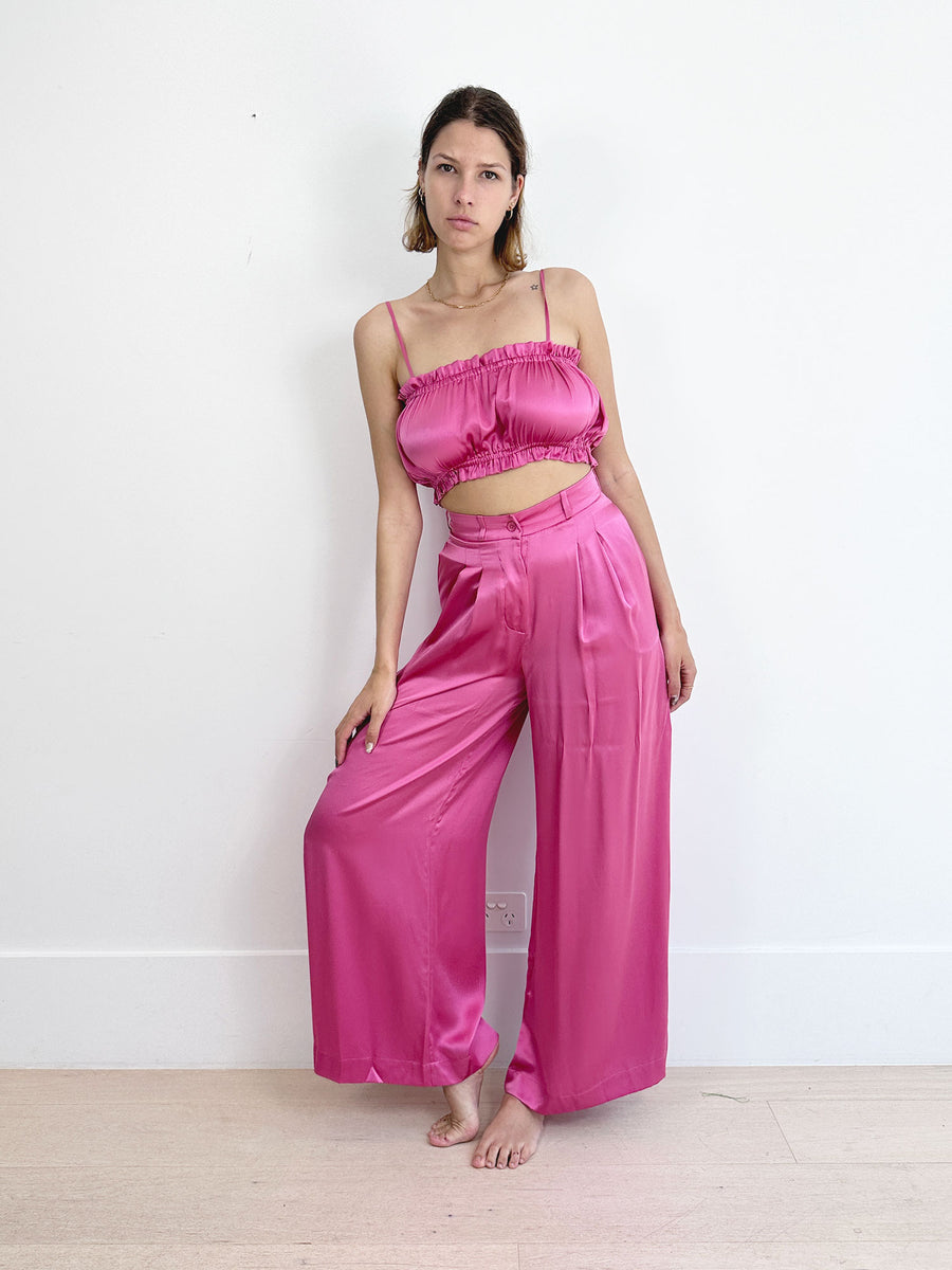 Maison Essentiele Silk Satin Set